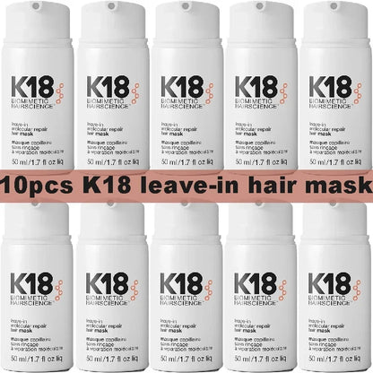 150ml K18 Leave-In Molecular Hair Mask Original Repair Molecular Hair Damaged Dry Frizzy 4 Minutes Treatment Moisturize