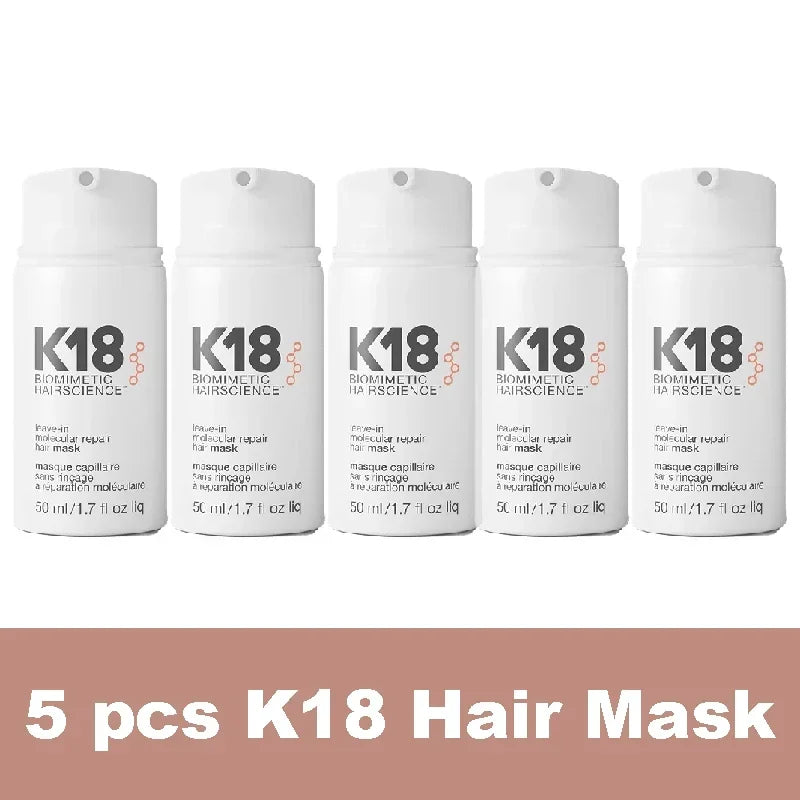 150ml K18 Leave-In Molecular Hair Mask Original Repair Molecular Hair Damaged Dry Frizzy 4 Minutes Treatment Moisturize